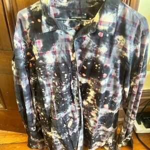 John Varvatos Black and Pink Men's Jacket